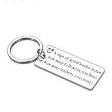 Load image into Gallery viewer, Boss Leader Leaving Retirement Appreciation Keychain Gifts For Supervisor Mentor Coworker Colleague Friend Thank You Birthday Christmas Keychain Gift For Going Away Role Model Men Women Jewelry
