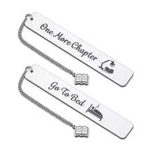 Load image into Gallery viewer, Book Lovers Gifts Double-Sided Bookmark for Women Men Christmas Stocking Stuffers Ideas for Teens Boys Girls Kids Friends Birthday Valentine Graduation Gift for Daughter Son Teachers Present