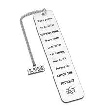 Load image into Gallery viewer, 2023 Graduation Gift Bookmark for Him Her Daughter Son Kids Inspirational Gift for Teen Boys Girls Christmas Birthday Back to School Gifts for Women Men Friends Middle High School College Student