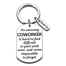 Load image into Gallery viewer, Aeolussoms Amazing Coworker Gift Keychain Employee Appreciation Thank You Gifts for Women Men Leaving Going Away Gift for Colleague Leader Mentor Christmas Retirement Birthday Office Gift for Her Him