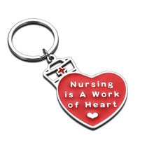 Load image into Gallery viewer, Nurse Keychain Gifts For Women Men Er Nurse Nursing Student Friend Manager Graduate Practitioner Coworker Nurses Day Week Appreciation Graduation Gift For Sister Daughter Christmas Birthday Him Her