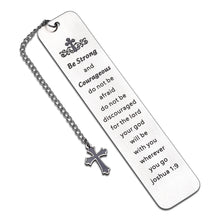 Load image into Gallery viewer, Christian Bookmarks Gifts for Women Men Religious Gifts Cross Bible Verse Book Markers Baptism Gift for Teen Boys Girls Kids Inspirational Christmas Easter Birthday Graduation Gift for Him Her Readers