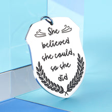 Load image into Gallery viewer, High School Graduation Gifts for Him Her Class of 2021 Keychain Senior College Graduation Gifts for Son Daughter Graduates Gifts Best Friend Birthday Gifts for Teens Boys Girls Grad Inspirational