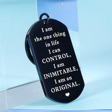 Load image into Gallery viewer, Hamilton Musical Merchandise Inspirational Quotes Keychain Broadway Gifts for Hamilton Fan Musical Lover Valentines Birthday Gift for Women Men Teens Kids Girls Boys Theatre Souvenir for Him Her