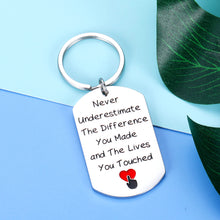 Load image into Gallery viewer, Inspirational Key Chain Gift For Women Men Encouragement Gift For Female Male Best Friends Motivational Gifts For Teenage Boys Girls Coworker First Job Birthday Christmas Gift For Daughter Son