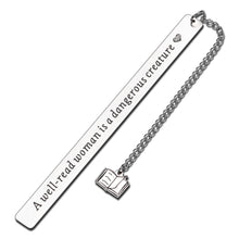 Load image into Gallery viewer, Bookmark Gift for Book Lover Women Reader Birthday Christmas Gift for Daughter Sister Inspirational Valentine Gifts for Teen Girls Girlfriend Appreciation Gift for Friends Coworker Boss Lady Her