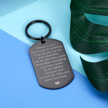 Load image into Gallery viewer, Motivational Keychain Gifts for Women Men Teens Kids Healing Recovery Gift for Cancer Survivor Patient Best Friend Family Christmas Birthday Sobriety Graduates Gift From Mom Dad to Daughter Son Grads