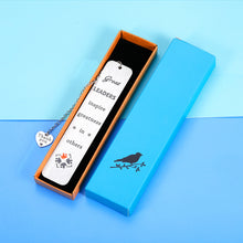 Load image into Gallery viewer, Boss Day Gift Bookmark for Women Men Boss Lady Leader Christmas Birthday Retirement Appreciation Thank You Gifts for Supervisor Mentor Leaving Going Away Gifts for Coworker PM Leadership Gifts