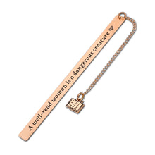 Load image into Gallery viewer, Book Lover Gift Inspirational Bookmark for Women Graduation Birthday Christmas Valentine Gift for Daughter Sister Mom Female Friends Teen Girls Teacher Appreciation Gift for Boss Lady Coworker