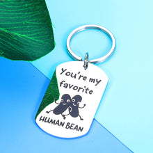 Load image into Gallery viewer, Aeolussoms Funny Human Bean Keychain Valentines Gifts for Women Men Boyfriend Girlfriend Husband Wife Christmas Birthday Gifts for Teen Boys Girls Friends BFF Anniversary Wedding Couple Gift
