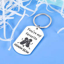 Load image into Gallery viewer, Aeolussoms Funny Human Bean Keychain Valentines Gifts for Women Men Boyfriend Girlfriend Husband Wife Christmas Birthday Gifts for Teen Boys Girls Friends BFF Anniversary Wedding Couple Gift
