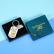 Load image into Gallery viewer, Aeolussoms School Bus Driver Appreciation Keychain Gifts for Men Women Jewelry Thank You Christmas Thanksgiving Birthday Gift for Kids Bus Driver Thank You for Keeping Me Safe Keyring for Him Her
