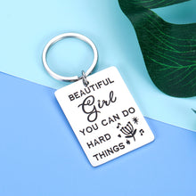 Load image into Gallery viewer, My Daughter Gifts From Mom And Dad Inspirational Keychain Self Esteem Gifts For Women Friends Teens Girls Birthday Christmas Graduation Valentines Gift For Her From Boyfriend Husband
