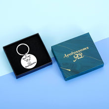 Load image into Gallery viewer, Funny Inspirational Gift For Women Men Adult Son Teens Boys Engraved Keychain For Birthday Christmas From Mom Dad Humor Encouragement Gift For Kids Dinosaur Lovers Brother Grandson Nephew Best Friends
