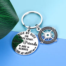 Load image into Gallery viewer, Thank You Best Friend Appreciation Keychain Gift For Women Men To My Best Friend On Her Wedding Day Birthday Christmas True Friendship Gifts For Teenage Girls Boys Him Her Coworker Besties

