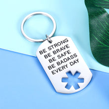 Load image into Gallery viewer, Funny Encouraging Gifts for Women Men Inspirational Keychain for Daughter Son Best Friend Family Encouragement Graduation Gift for Teen Boys Girls Motivational Christmas Birthday Gift Ideas
