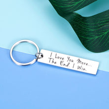 Load image into Gallery viewer, to My Wife Husband Couple Christmas Keychain Keepsake for Women Men Him Her Boyfriend Girlfriend Wedding Anniversary I Love You Birthday Valentines Day Souvenir for Bride Groom Fiancee Fiance
