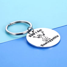 Load image into Gallery viewer, Funny Inspirational Gift For Women Men Adult Son Teens Boys Engraved Keychain For Birthday Christmas From Mom Dad Humor Encouragement Gift For Kids Dinosaur Lovers Brother Grandson Nephew Best Friends
