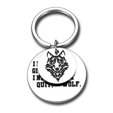 Load image into Gallery viewer, Wolf Inspiratinal Keychain Gifts For Women Men Wolf Lover Teen Girls Boys Daughter Son Birthday Graduation Gift For Family Best Friend Spirit Animal Wolf Enthusiasts Gift For Boyfriend Husband Him Her
