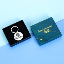 Load image into Gallery viewer, Wolf Inspiratinal Keychain Gifts For Women Men Wolf Lover Teen Girls Boys Daughter Son Birthday Graduation Gift For Family Best Friend Spirit Animal Wolf Enthusiasts Gift For Boyfriend Husband Him Her
