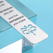 Load image into Gallery viewer, Coworker Gifts for Women Men Thank You Gift for Employee Colleague Boss Retirement Appreciation Going Away Goodbye Farewell Gifts for Coworker Teacher Coach Nurse Inspirational Bookmark for Women
