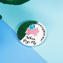 Load image into Gallery viewer, Homecoming Day Gift for High School College University Student Homecoming Queen King Christmas Stocking Stuffers for Teen Boys Girls Kids Women Men Friend BFF Bestie Bro Double-Sided Decision Coin
