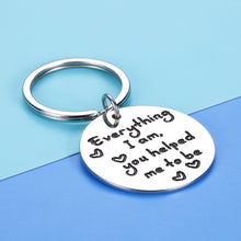 Load image into Gallery viewer, Mothers Day Birthday Keychain Gift for Mom Mother In Law Stepmother Grandma Anniversary Christmas Thank You Appreciation Wedding Day Gift for Women Men Dad Father From Daughter Son Best Mom Dad Gift
