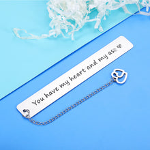 Load image into Gallery viewer, Funny Boyfriend Girlfriend Gifts Ideas Christmas Valentines Birthday Anniversary Gifts Bookmark for Him Her Husband Wife Wedding Engagement Gift for Fiance Fiancee Groom Bride Couple Women Men
