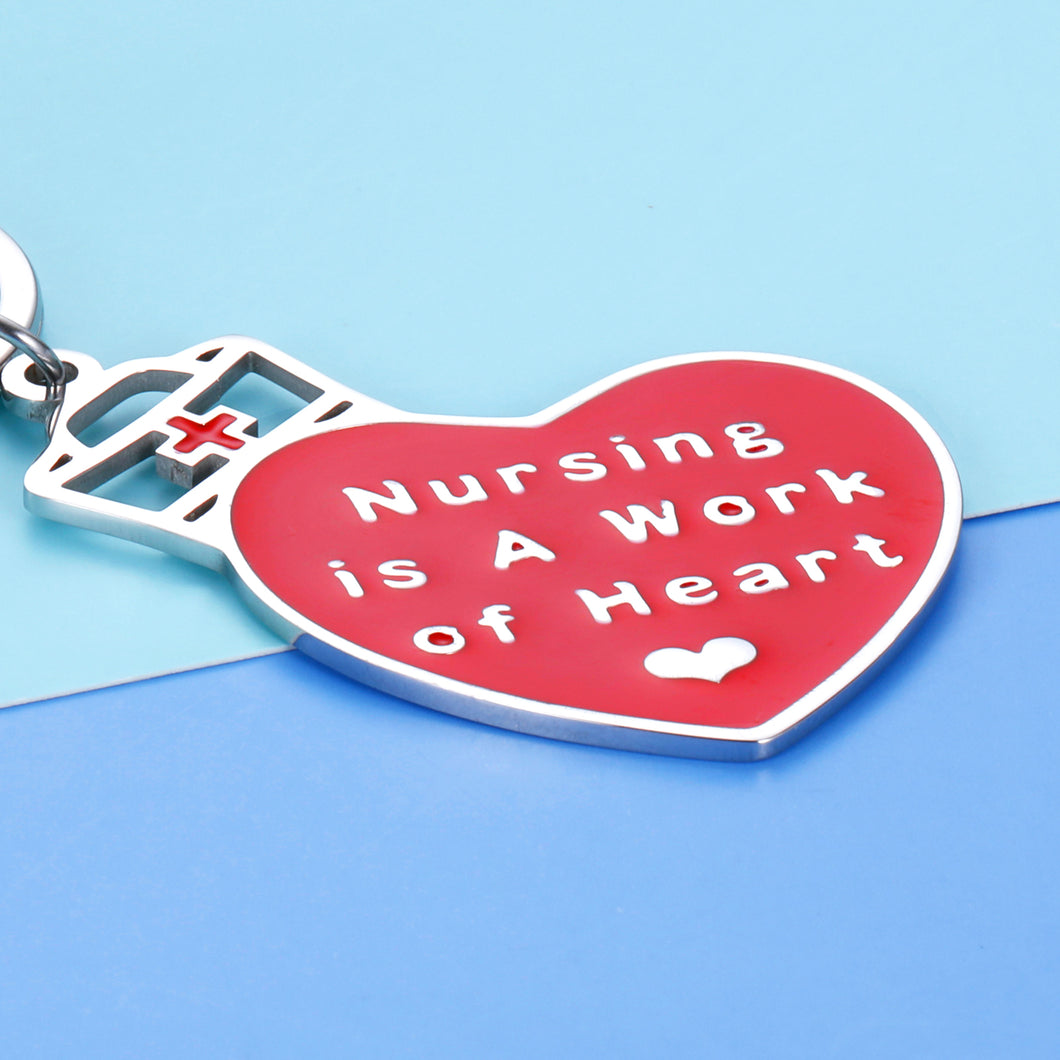 Nurse Keychain Gifts For Women Men Er Nurse Nursing Student Friend Manager Graduate Practitioner Coworker Nurses Day Week Appreciation Graduation Gift For Sister Daughter Christmas Birthday Him Her