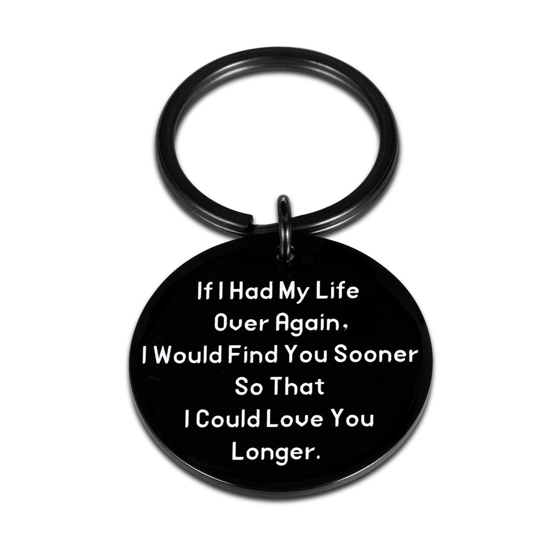 Birthday Gift for Boyfriend Girlfriend Romantic Anniversary Keychain Gift for Husband From Wife Soulmate Lover Gifts for Him Her Valentine I Love You Gifts for Women Men Wedding Gifts for Couples