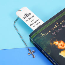 Load image into Gallery viewer, Christian Bookmarks Gifts for Women Men Religious Gifts Cross Bible Verse Book Markers Baptism Gift for Teen Boys Girls Kids Inspirational Christmas Easter Birthday Graduation Gift for Him Her Readers
