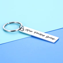 Load image into Gallery viewer, Keep Going Motivational Keychain Gifts For Women Men Friends Inspirational Funny Gifts For Son Daughter Teens Boys Girls Birthday Graduation School Gifts Surgery Recovery Gifts For Him Her
