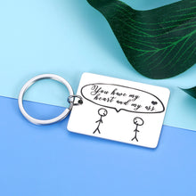Load image into Gallery viewer, Engagement Keychain Gifts For Women Men Couples Funny Wedding Gift For Fiance Fiancee To My Love Gifts For Him Her Christmas Anniversary Valentine Birthday Gift For Boyfriend Girlfriend Husband Wife
