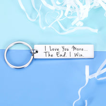 Load image into Gallery viewer, to My Wife Husband Couple Christmas Keychain Keepsake for Women Men Him Her Boyfriend Girlfriend Wedding Anniversary I Love You Birthday Valentines Day Souvenir for Bride Groom Fiancee Fiance
