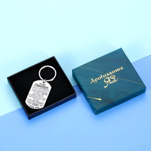 Load image into Gallery viewer, Grandson Keychain Gifts From Grandma Grandpa Grandparents Nana To My Grandson Inspirational High School Graduation Gifts for Grandson Teenager Boys First Birthday Christmas Baptism Newborn Gifts
