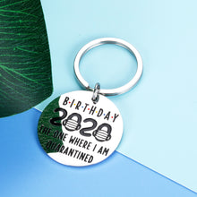 Load image into Gallery viewer, Happy Birthday Keychain Gift for Women Men Girls Boys Teens Kids 16 17 18 20 21 Birthday 2020 Fun Gift for Son Daughter Sister My Best Friend Wife Husband 30 50 70th Present For My Mom Dad Family
