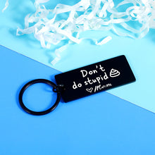 Load image into Gallery viewer, Christmas Gifts Keychain for Son Daughter from Mom Dad Stocking Stuffer for Teen Boys Girls Teenagers Sweet 16th 18th Birthday Gift for Him Her Valentine Mothers Day Gift for Kids Mom Loves You
