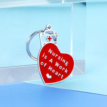 Load image into Gallery viewer, Nurse Keychain Gifts For Women Men Er Nurse Nursing Student Friend Manager Graduate Practitioner Coworker Nurses Day Week Appreciation Graduation Gift For Sister Daughter Christmas Birthday Him Her
