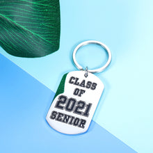 Load image into Gallery viewer, Class of 2021 Graduation Keychain Gifts for Him Her Inspirational Gift for Teens Girls Boys Friends Grad Senior High School College Gift for Student Daughter Son Graduation Themed Gift From Mom Dad
