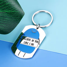 Load image into Gallery viewer, Inspirational Keychain Gift To Son Daughter From Mom Dad Encouragement Gifts for Women Men Friends Kids Teenage Girls Boys Grandchildren Family Gifts for Christmas Birthday Graduation Him Her
