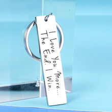 Load image into Gallery viewer, to My Wife Husband Couple Christmas Keychain Keepsake for Women Men Him Her Boyfriend Girlfriend Wedding Anniversary I Love You Birthday Valentines Day Souvenir for Bride Groom Fiancee Fiance
