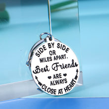 Load image into Gallery viewer, Thank You Best Friend Appreciation Keychain Gift For Women Men To My Best Friend On Her Wedding Day Birthday Christmas True Friendship Gifts For Teenage Girls Boys Him Her Coworker Besties
