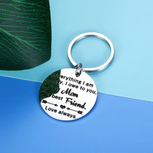 Load image into Gallery viewer, Mother Of The Bride Groom Birthday Keychain Gifts From Daughter Son Mothers Day Thank You Best Mom In Law Appreciation Christmas Wedding Day Gifts for Stepmom Women Her From Daughter In Law Kids
