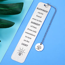 Load image into Gallery viewer, Inspirational Engraved Bookmark for Women Men Book Lovers Teens Boys Girls Friendship Gifts for Best Friend BFF Christmas Birthday Graduation Gift for Him Her Daughter Son Children Student Coworker
