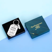 Load image into Gallery viewer, Boss Day Gifts for Women Men Office Keychain Thank You Boss Gift for Coworker Mentor Supervisor Leader Christmas Birthday Leaving Going Away Retirement Gifts Boss Lady Goodbye Gifts to Friend Him Her
