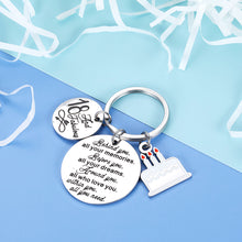 Load image into Gallery viewer, Birthday Keychain Gift Inspirational Gifts For Women Men Kids Friends and Family Son daughter Sweet 18 Keychain Jewelry Gift Ideas Happy Birthday Charms Keychain to Him Her
