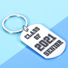 Load image into Gallery viewer, Class of 2021 Graduation Keychain Gifts for Him Her Inspirational Gift for Teens Girls Boys Friends Grad Senior High School College Gift for Student Daughter Son Graduation Themed Gift From Mom Dad
