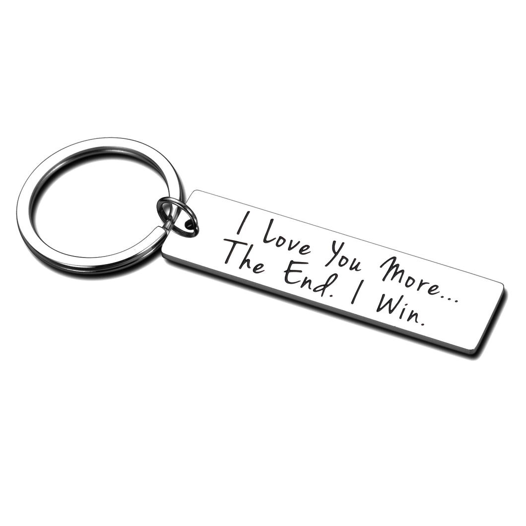 to My Wife Husband Couple Christmas Keychain Keepsake for Women Men Him Her Boyfriend Girlfriend Wedding Anniversary I Love You Birthday Valentines Day Souvenir for Bride Groom Fiancee Fiance