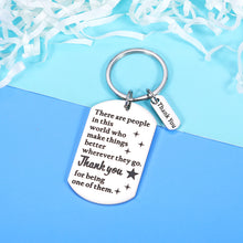 Load image into Gallery viewer, Boss Day Gifts Thank You Gifts for Women Men Boss Lady Leader Mentor Coworker Teacher Employee Appreciation Gift Retirement Leaving Going Away Christmas Birthday Gifts Ideas Inspirational Keychain
