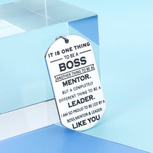 Load image into Gallery viewer, Boss Day Gifts for Women Men Office Keychain Thank You Boss Gift for Coworker Mentor Supervisor Leader Christmas Birthday Leaving Going Away Retirement Gifts Boss Lady Goodbye Gifts to Friend Him Her
